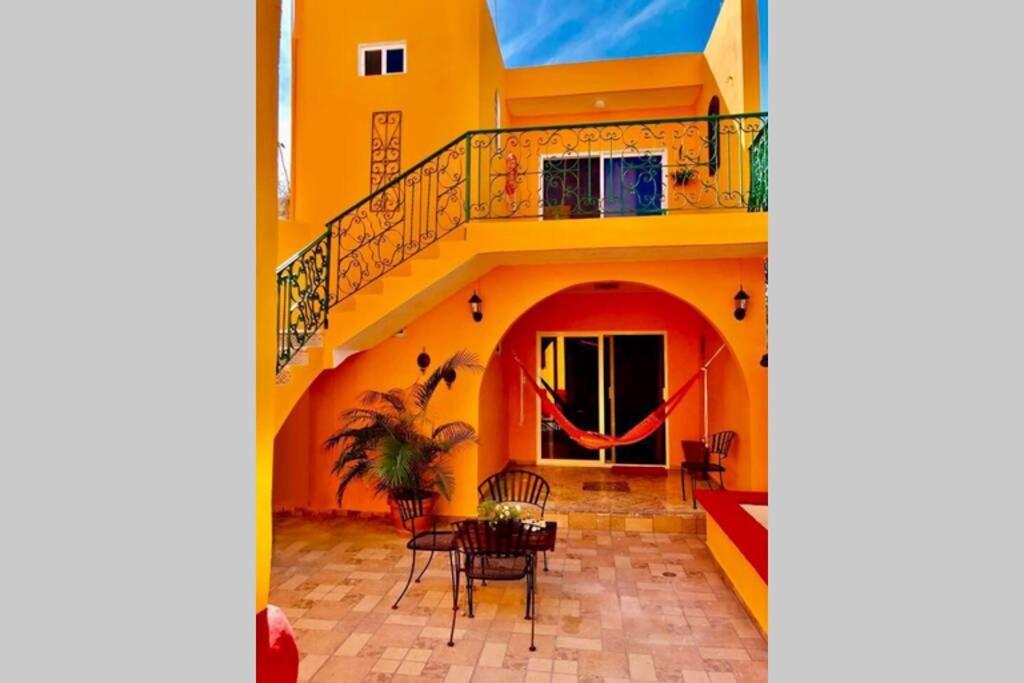 Casa El Flamboyan Dentro De La Ciudad Amurallada Campeche Dış mekan fotoğraf